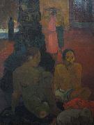 Paul Gauguin, The Great Budha By Paul Gaugin